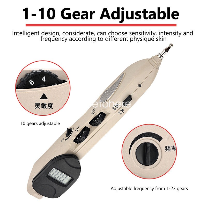 Pointer Digital Electronic Acupuncture Pen Stimulator Pain relief Massager Tools