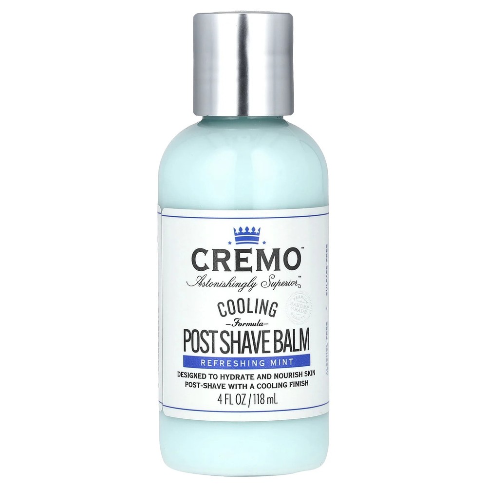 Post Shave Balm, Refreshing Mint, 4 fl oz (118 ml)