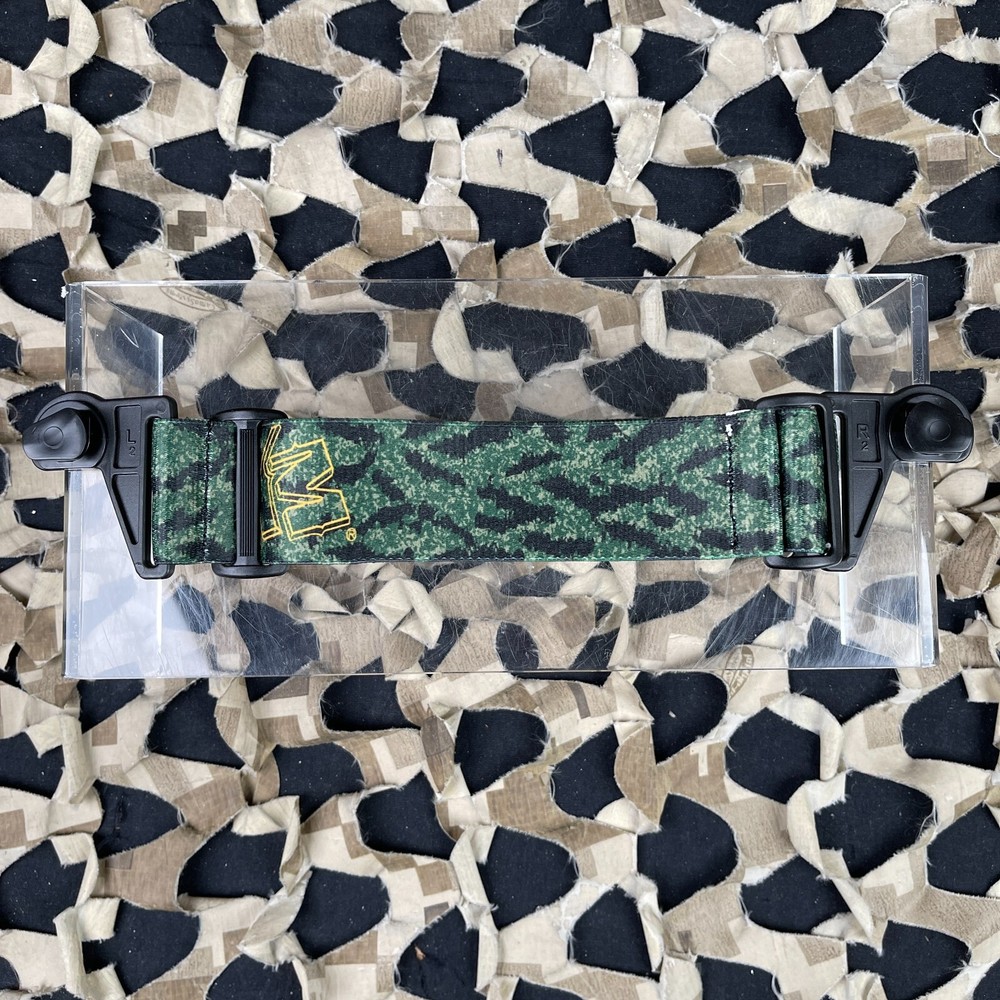 NEW KM Paintball EVS Goggle Strap - Tiger Camo