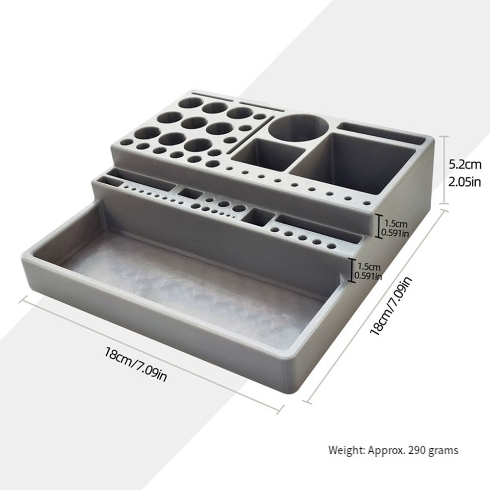 Fly Tying Tool Storage Holder Desktop Storage Rack Fly Tying Materials Storage