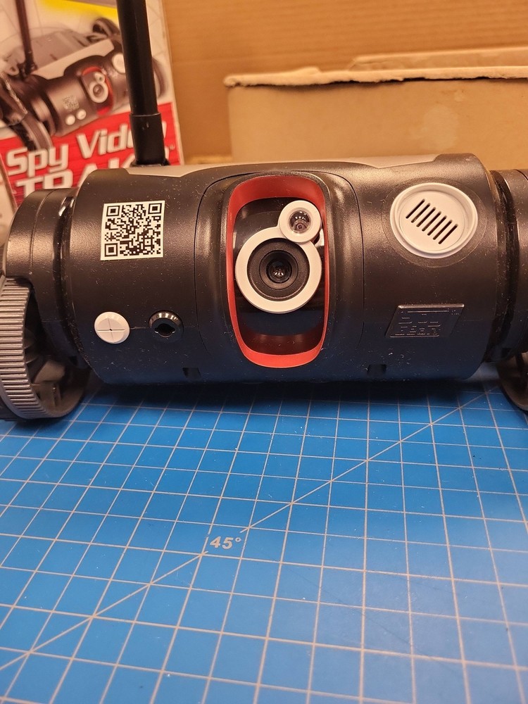 Spy Gear Spy Video TRAKR Programmable RC Vehicle Remote Control Toy Untested