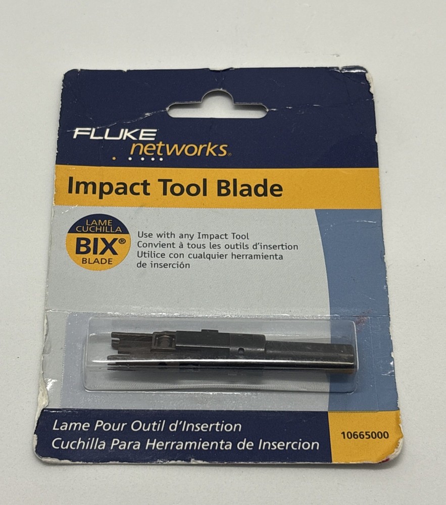 Fluke EverSharp 10665000 BIX Impact Tool Blade – New