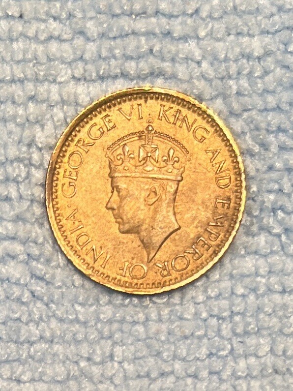 Ceylon - 25 Cents 1943
