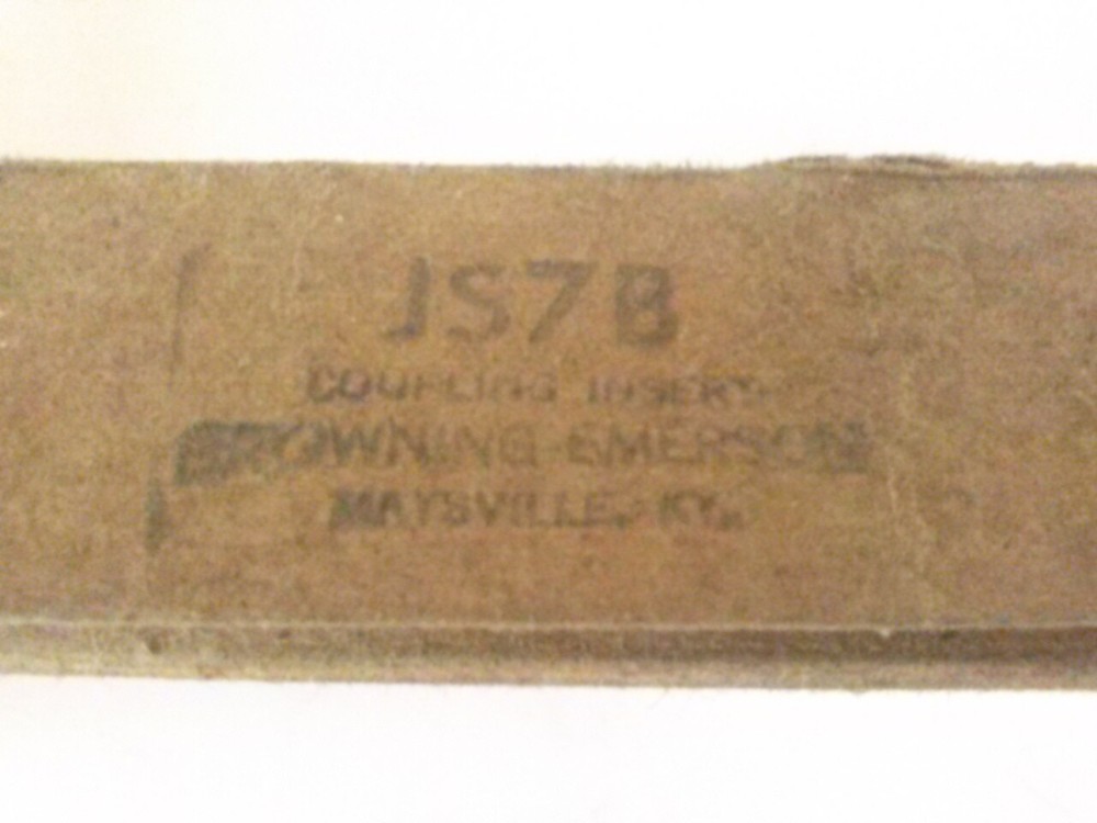 Browning JS7B brass jaw coupling spider, made in USA.