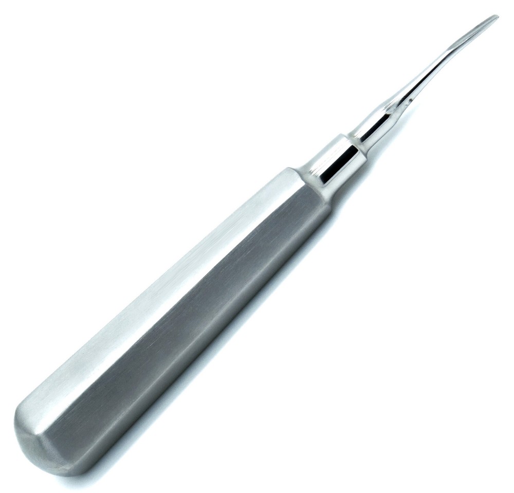 Dental Extraction Elevators Curved Root Tip 2mm Luxating Surgical Instruments
