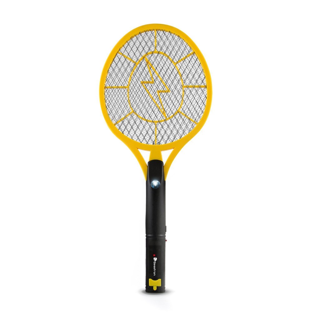 Beastron Rechargeable Bug Zapper Flyswatter 3000 Volt Usb Charging 2pk