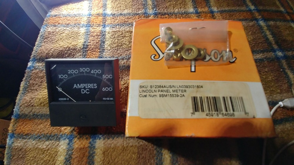 SIMPSON LINCOLN PANEL METER S12384AU