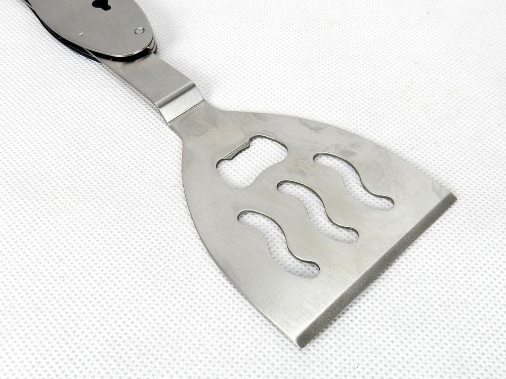 Camp Cooking Multi-Tool Utensil Set, Alpha Outpost, Spatula, Fork, Basting Brush