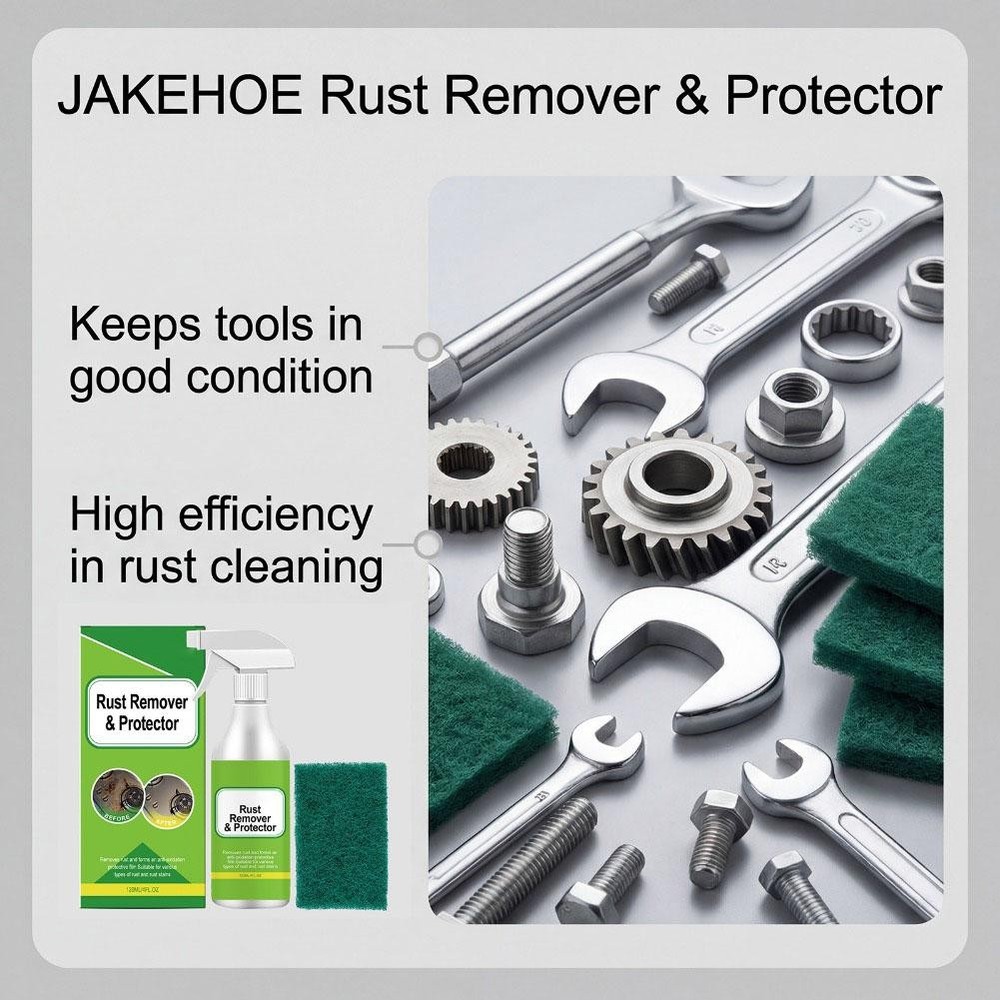Rust Remover Spray Instant Metal Derusting Agent & Protector 120ml