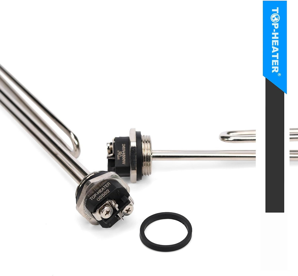 Water Heater Element 4500W,Foldback Type Universal Screw-In 02582 Heater Heating