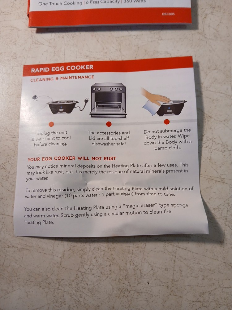 DASH Rapid Egg Cooker 6 Egg Capacity Electric Egg Cooker for Hard Boiled Egg