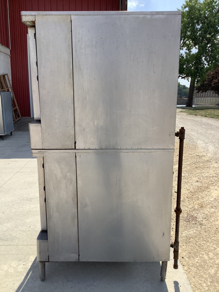 Blodgett DFG-100-3 Convection Oven Double Stack Nat. Gas TESTED