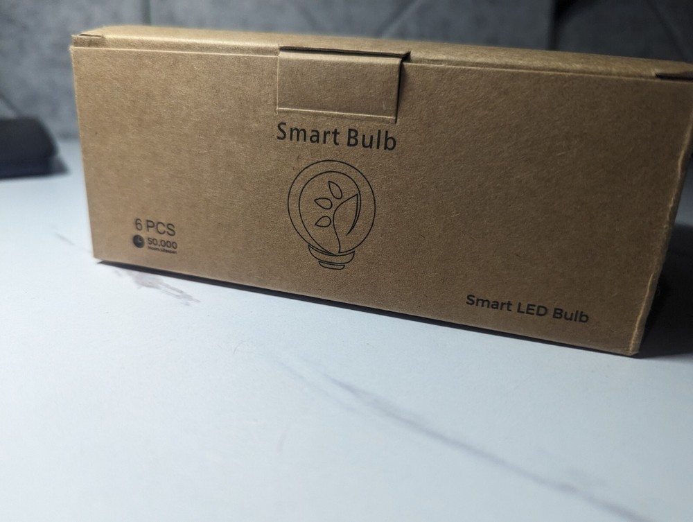 Mr16 Smart LED Bulb Gu5.3 Base Wifi Controlled 6 Pack