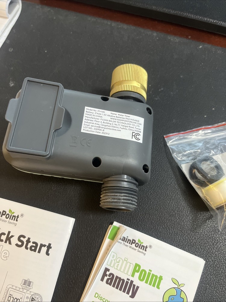 Rainpoint 1-Zone Water Timer Model ITV105