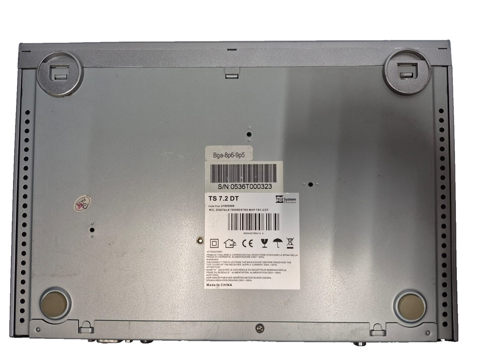 TELE System TS 7.2 DT/ 01 Digital Decoder Tested Without Remote Control