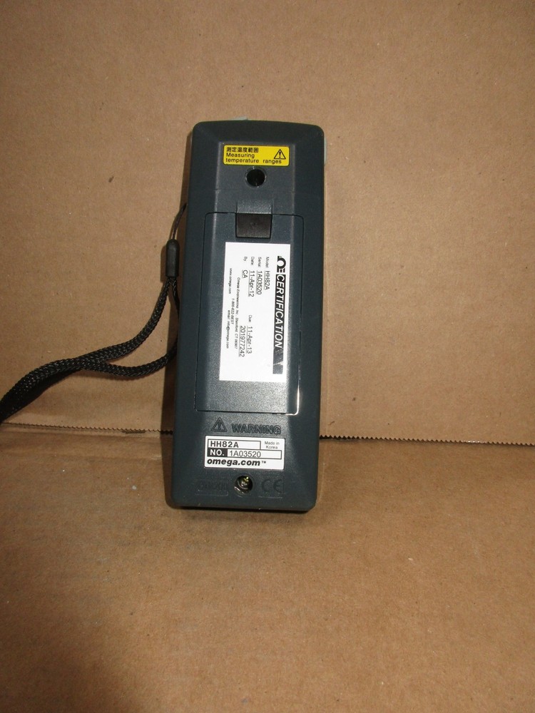 Omega HH82A Digital Thermometer