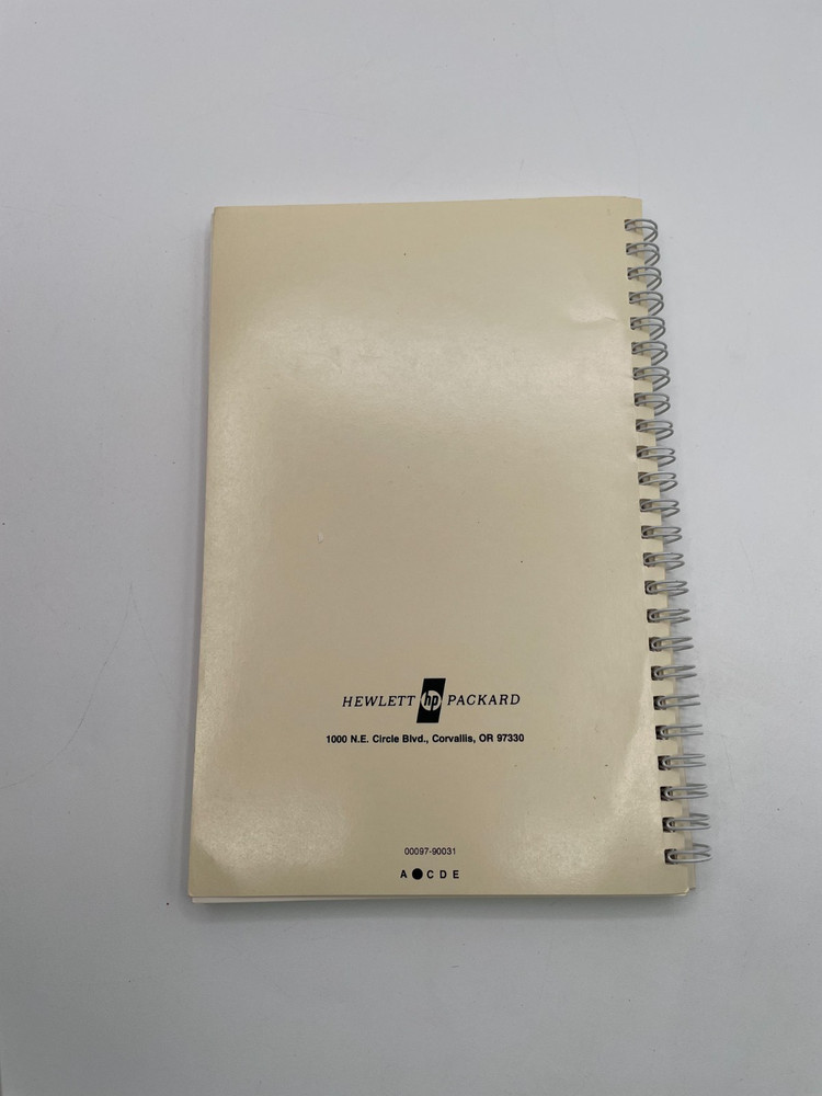 Hewlett-Packard (HP) Math Pac I Software Package for the HP-67 and HP-97