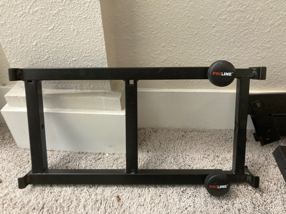 ProLine Adjustable Keyboard Stand Rack Mount Frame Heavy Duty Black