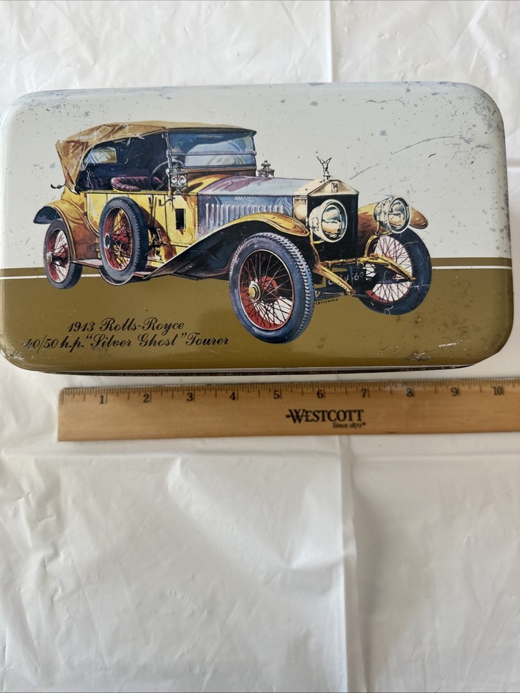 Vintage Rolls Royce Tin