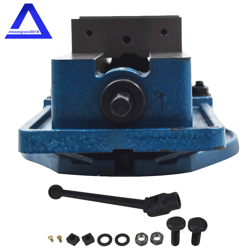 4 Inch Lockdown Vise Precision CNC Milling Machine Bench Clamp Vice With Base