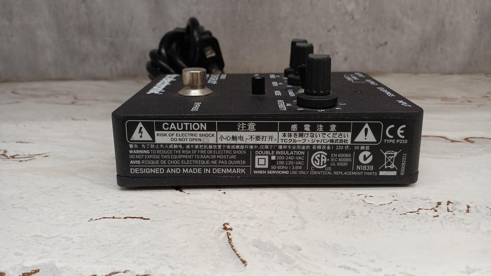 Tc Electronic Stereo Chorus Pitchmod Flange Effector