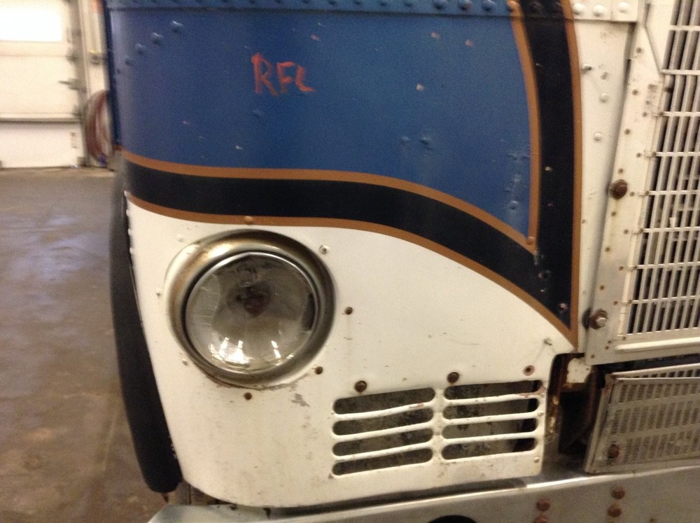 Freightliner FLT ALUMINUM Right/Passenger FRONT LOWER CAB CORNER Panel