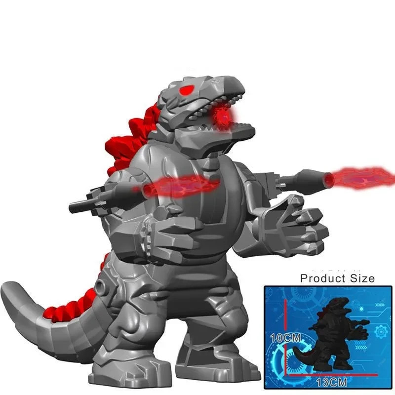 Godzilla vs King Kong Action Figure 🦖🦍 – Rabid Godzilla Monster Model (ABS Sof