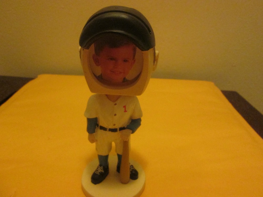 Bobblehead Baseball Frame New No Box