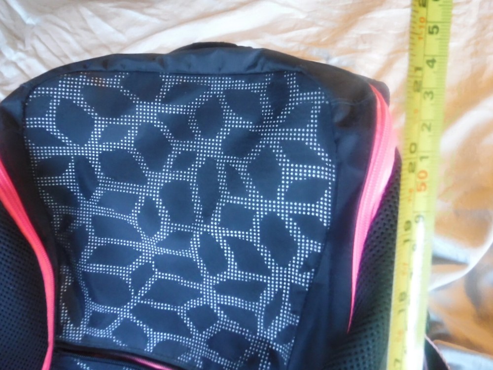 Arena Backpack Black and Pink