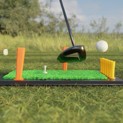 Launch Deck Golf Swing Trainer - Fix Your Slice I Swing Mastery Tool by Hank