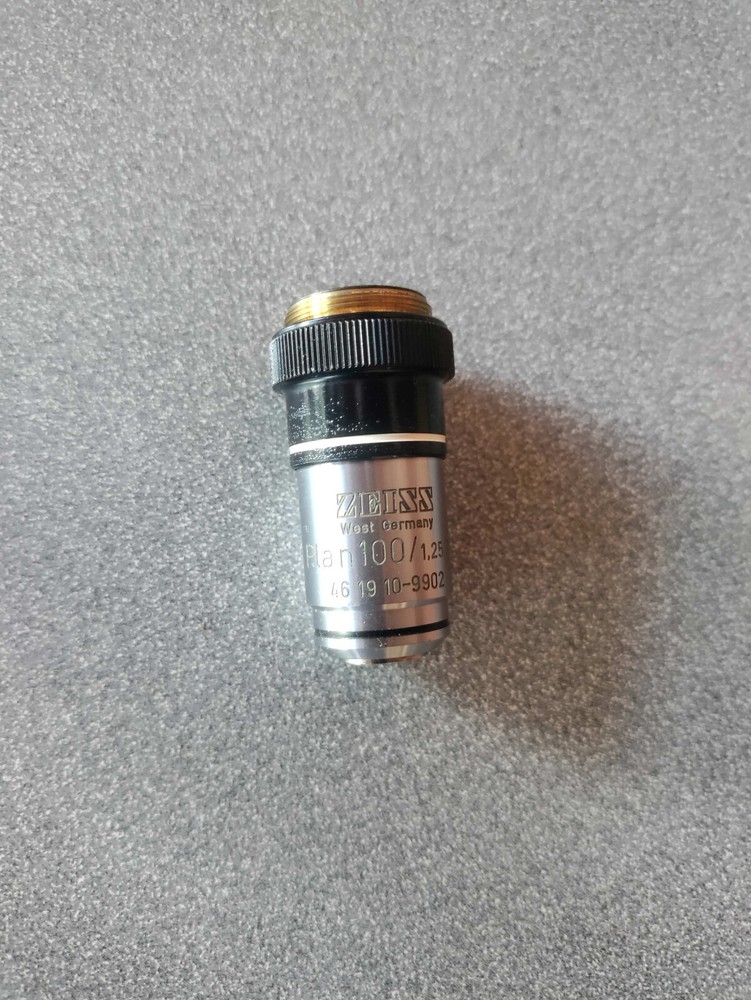Carl Zeiss Microscope Objective, 100/1.25 Oel  160/-