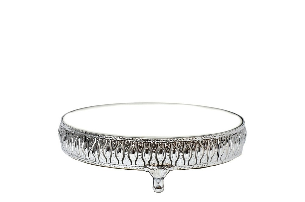 Wedding Cake Stand Mirror Top 3 Pieces Set