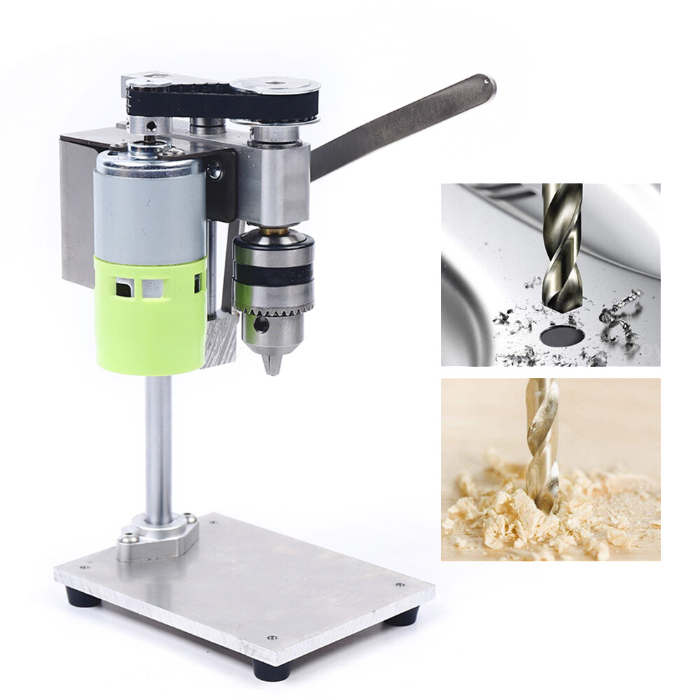 110V Mini Tabletop Drill Press Bench Small electric Drilling Machine 2 Speed