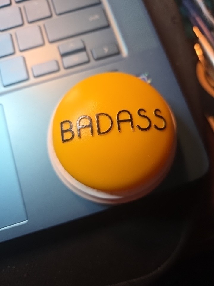 BADASS Talking Button