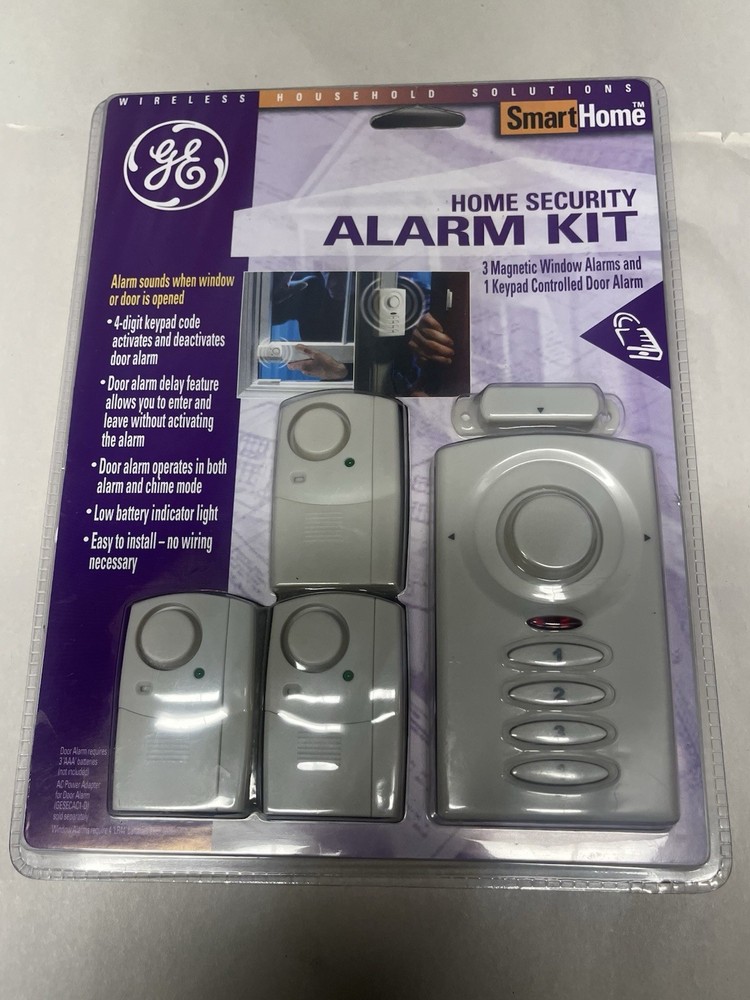 NEW - GE Home Security Alarm Kit