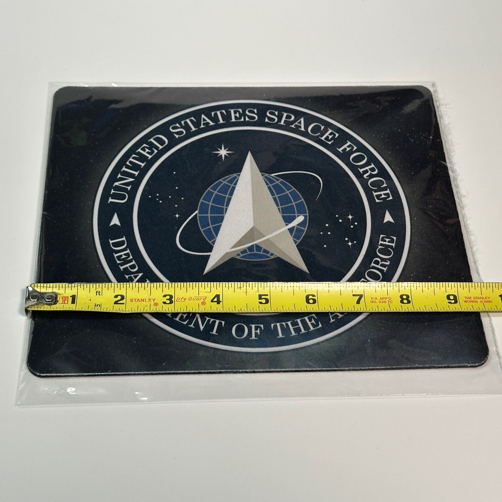 Space Force Mousepad USA Military Computer Mousepad Mouse Pad NEW SEALED.