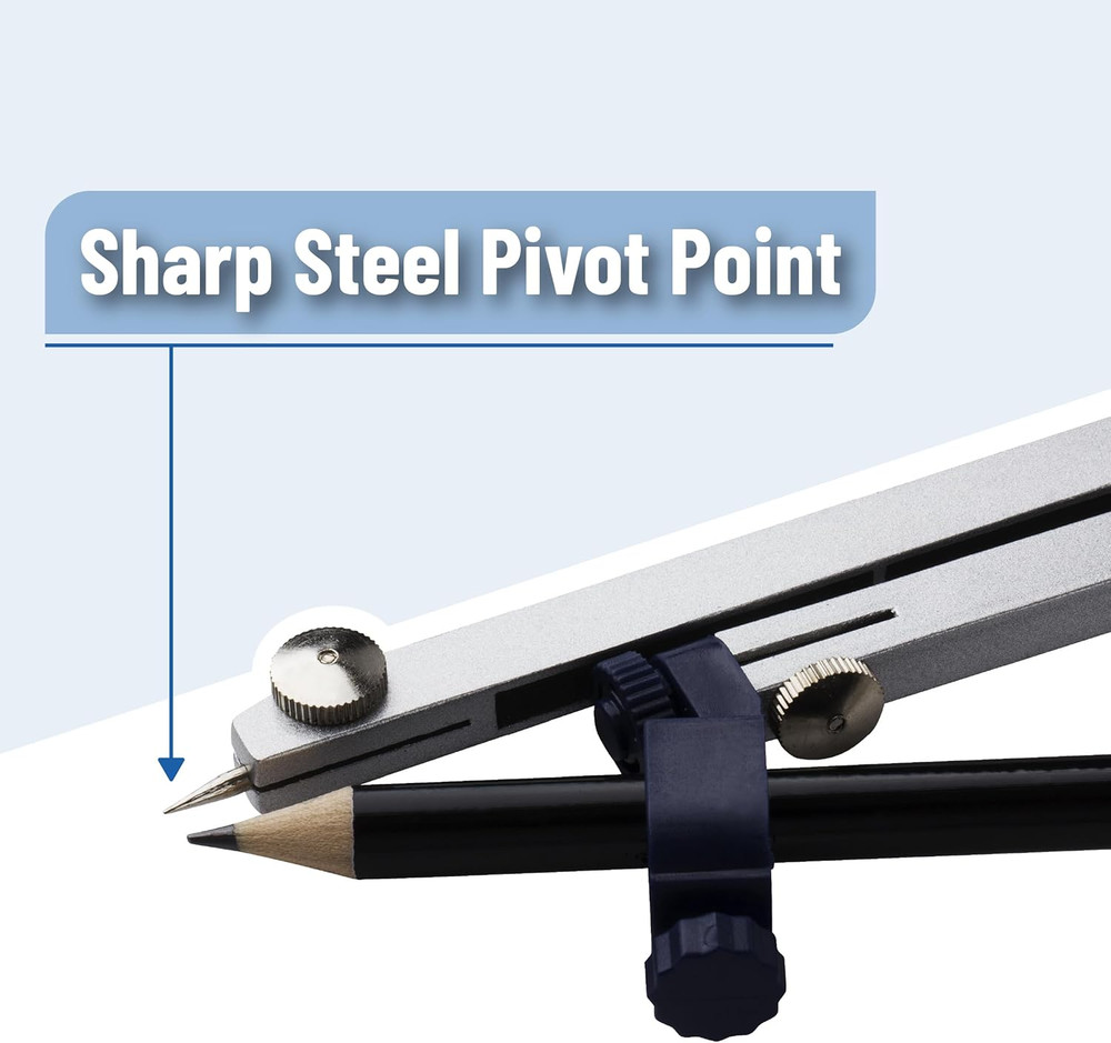 - Compass for Geometry, Compass with Pencil, Compass Drawing Tool, Drawing Compa