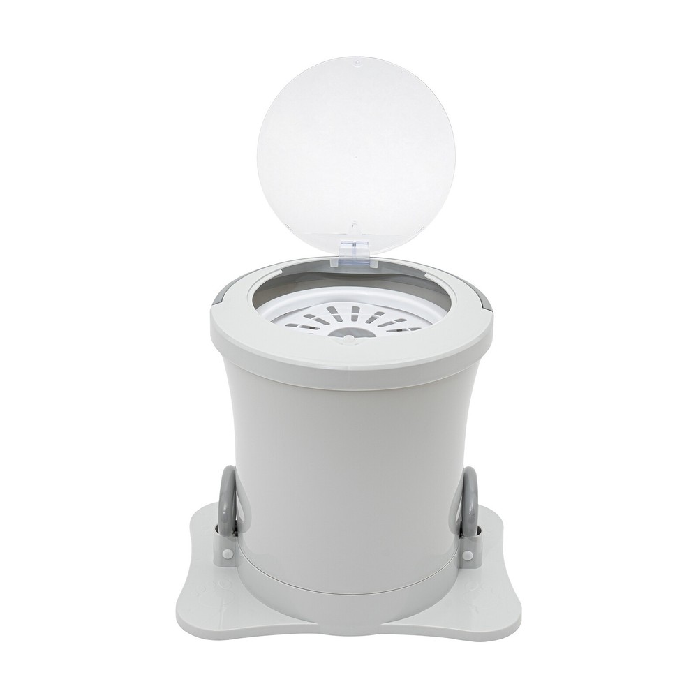 Portable Mini Manual Dehydrator Washing Machine Compact Washer Spin Dryer Barrel