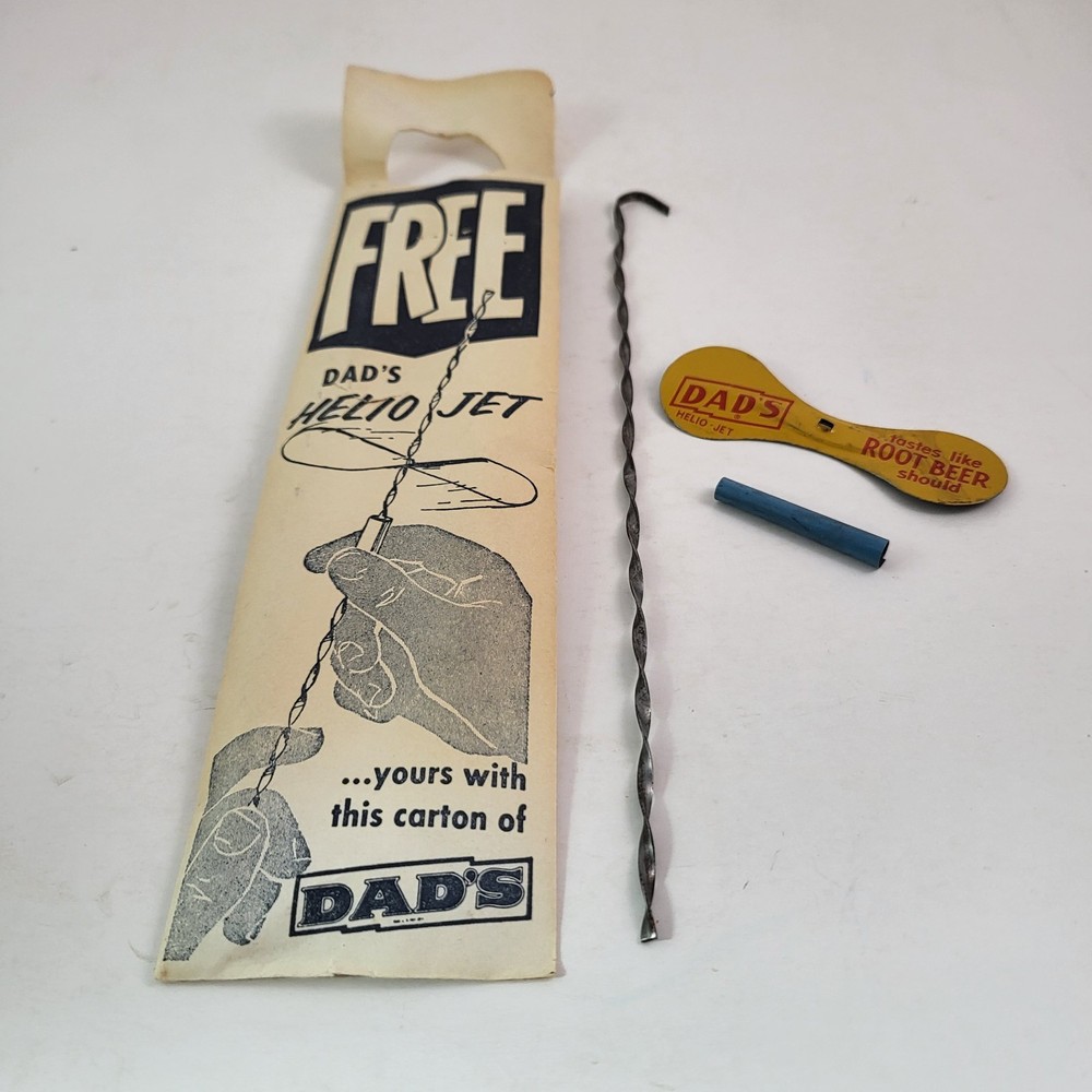 Helio Plane From Dad's Root Beer Promotion