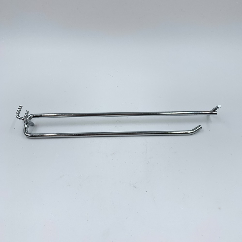 100 Pack 8" Long Retail Peg Board Hook Tag Hang