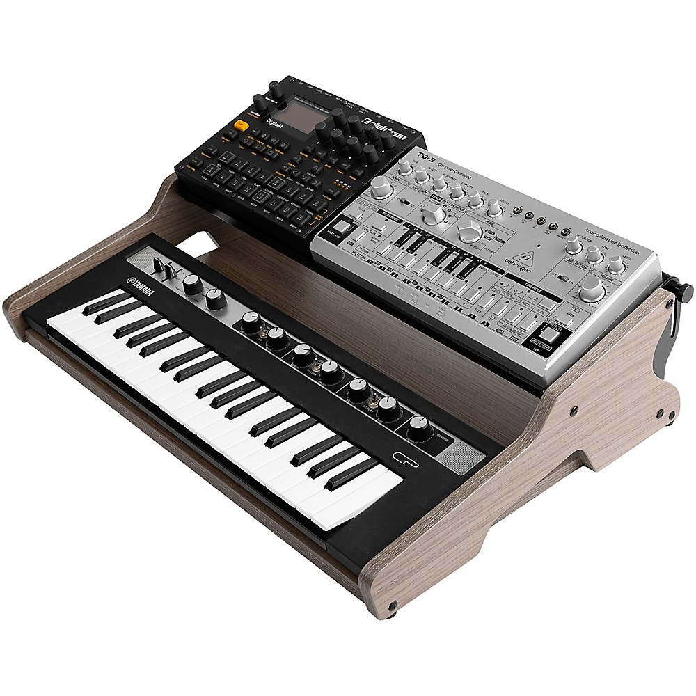 Gator Frameworks GFW-ELITE-SYNTHOASIS-BLK-32 Synth Oasis 32 Gray