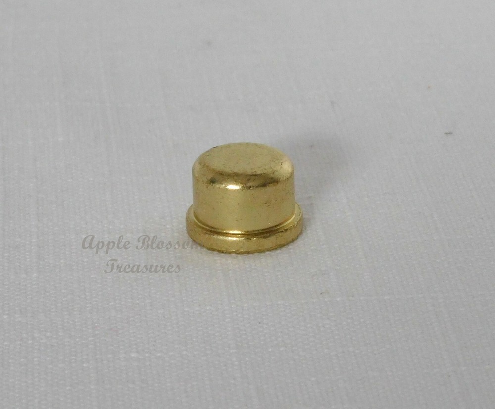 BUTTON ~ STUD STYLE BASIC SMALL LAMP FINIALS ~ 9/16" HIGH ~ NEW