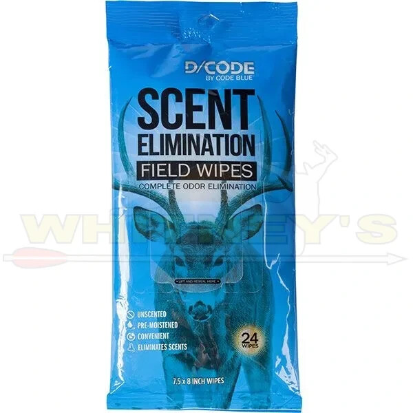 Code Blue Unscented Field Wipes - 24ct - OA1318