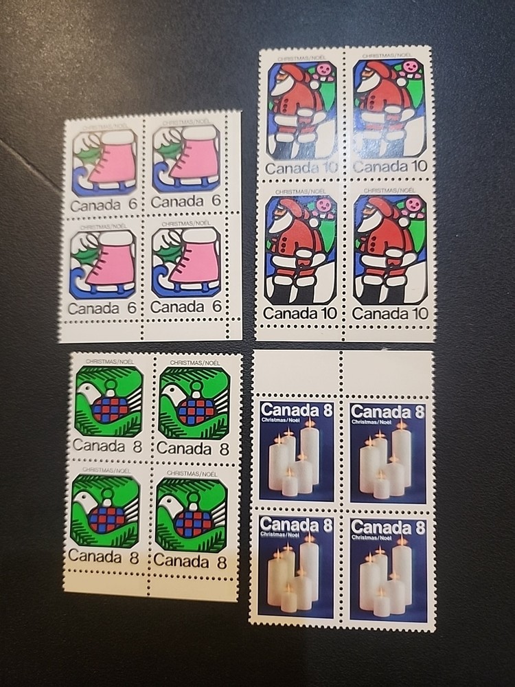 VINTAGE POSTAGE STAMPS COLLECTION LOT CANADA MNH OG