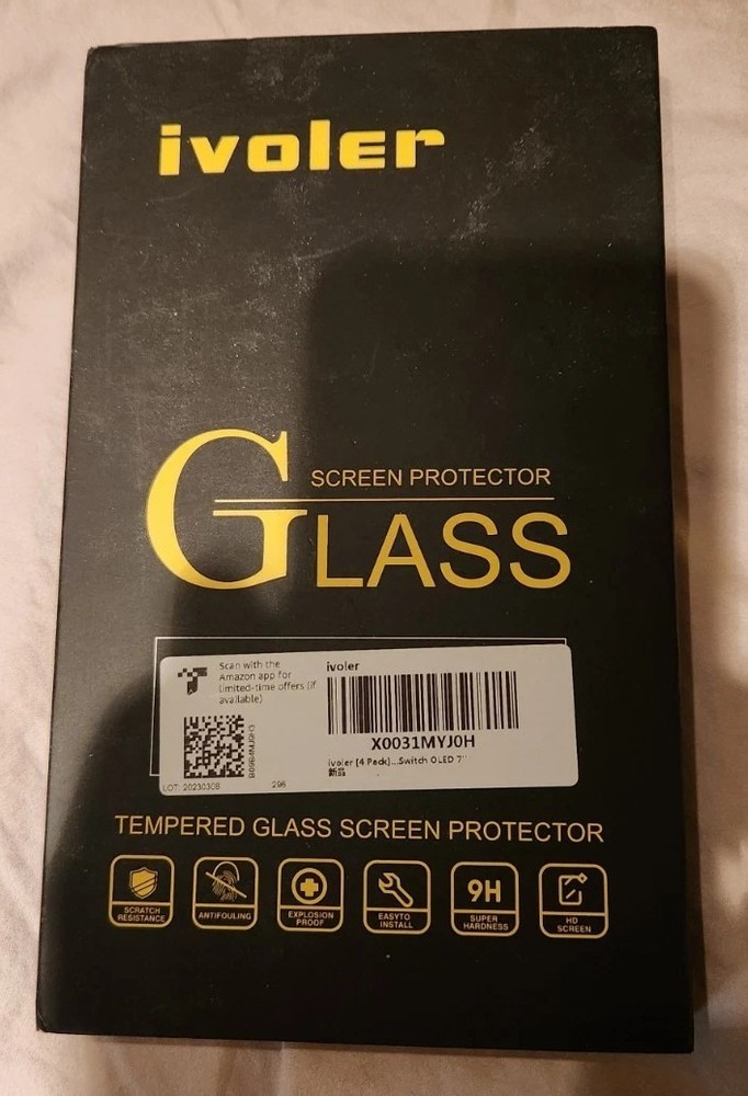 Nintendo Switch OLED - screen protectors 2 pack