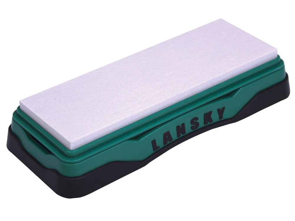 Lansky Hard Arkansas Bench Sharpening Stone 6" x 2"
