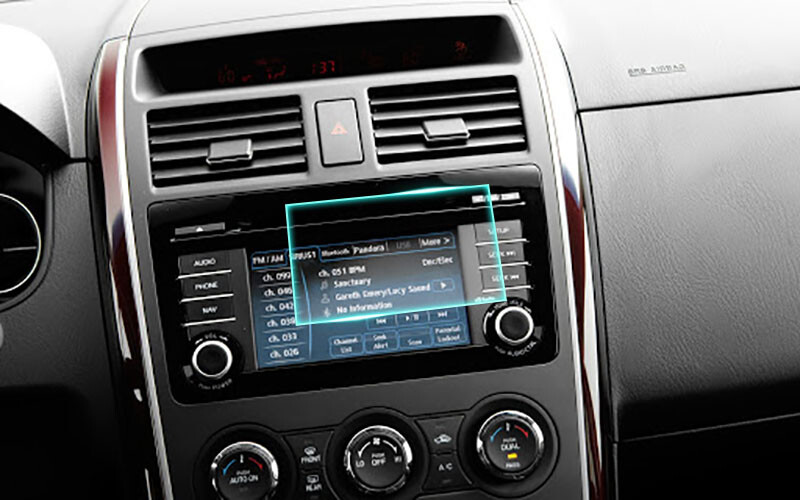 Crystal Clear Screen Protector for 2013 Mazda CX-9 Vehicle Navigation