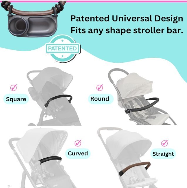 Swanoo Universal Stroller Snack Tray