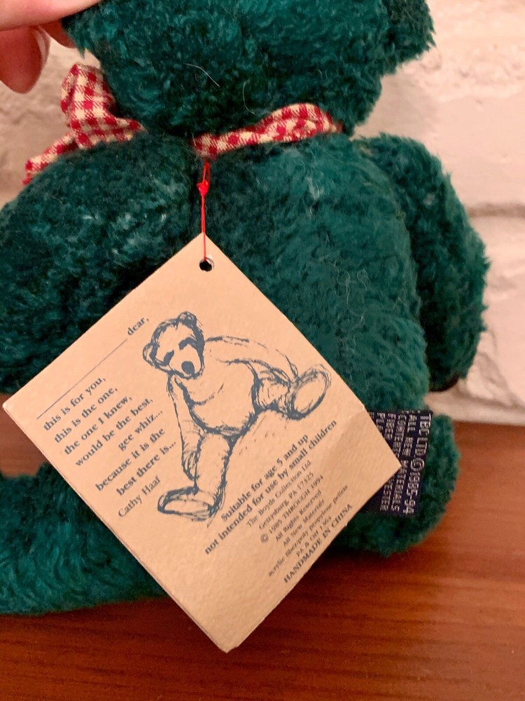 Boyd's ~ MISTLE ... 8.5" Green Bear *