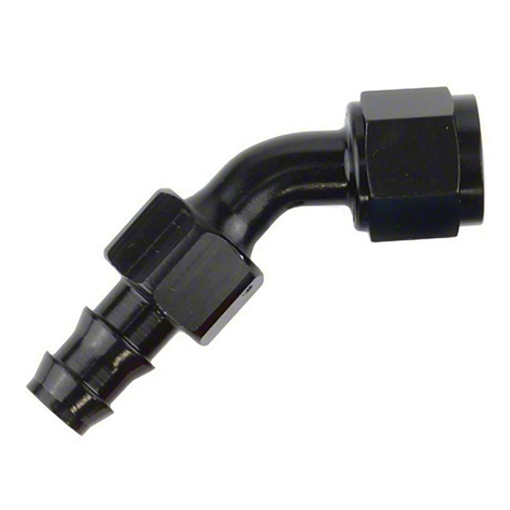 SpeedFX 520845BK Push On Hose End - Black